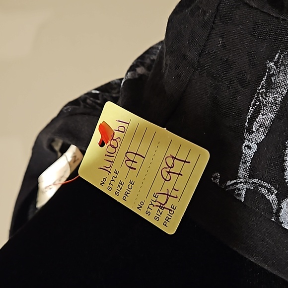 Zona Libre black studed top - Picture 3 of 7